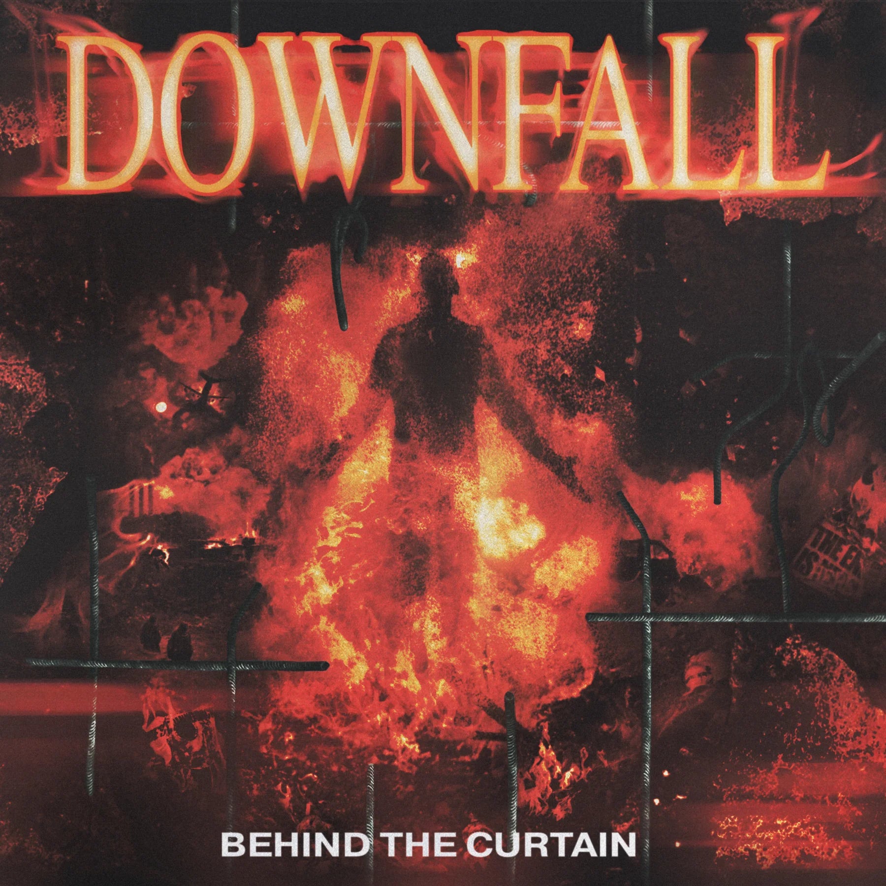 DOWNFALL - BEHIND THE CURTAIN Vinyl LP