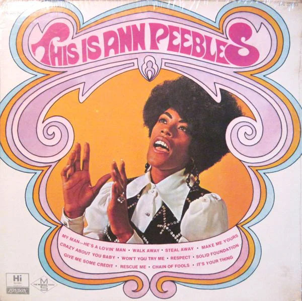 ANN PEEBLES - THIS IS ANN PEEBLES Vinyl LP