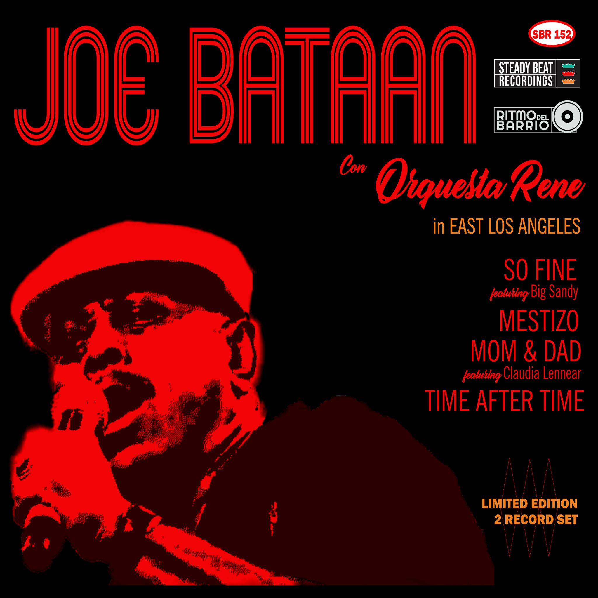 JOE BATAAN CON ORQUESTA RENE - IN EAST LOS ANGELES Vinyl 2x7"