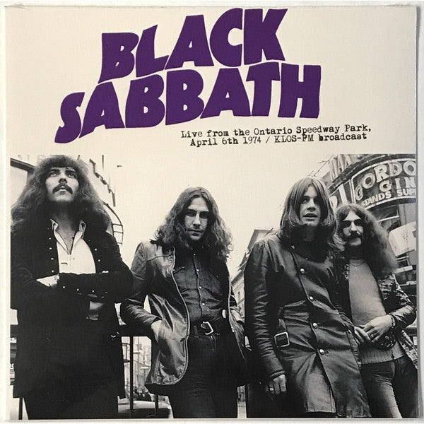 BLACK SABBATH - LIVE FROM THE ONTARIO SPEEDWAY PARK (Purple Vinyl) LP