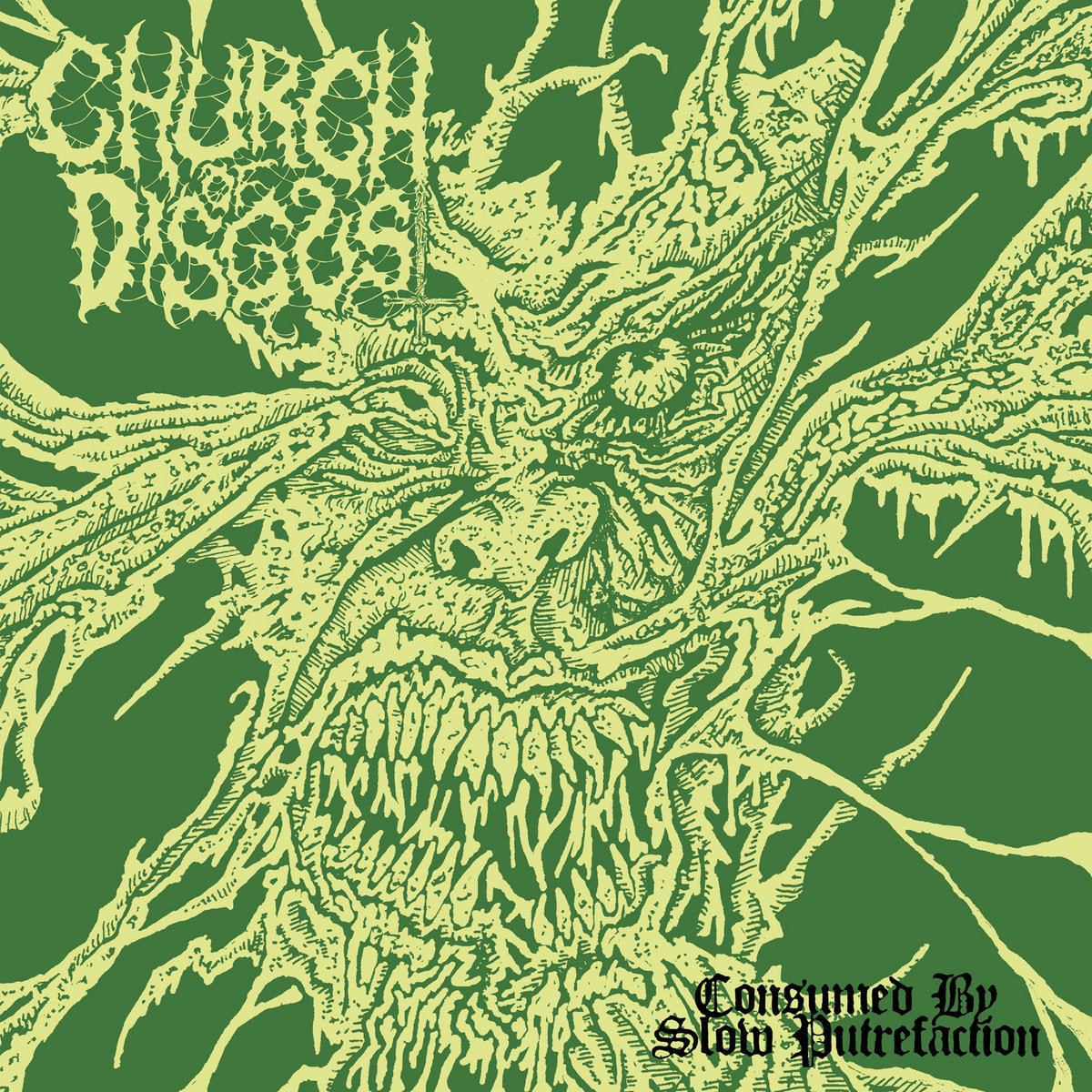 CHURCH OF DISGUST - CONSUMED BY SLOW PUTREFACTION Cassette Tape