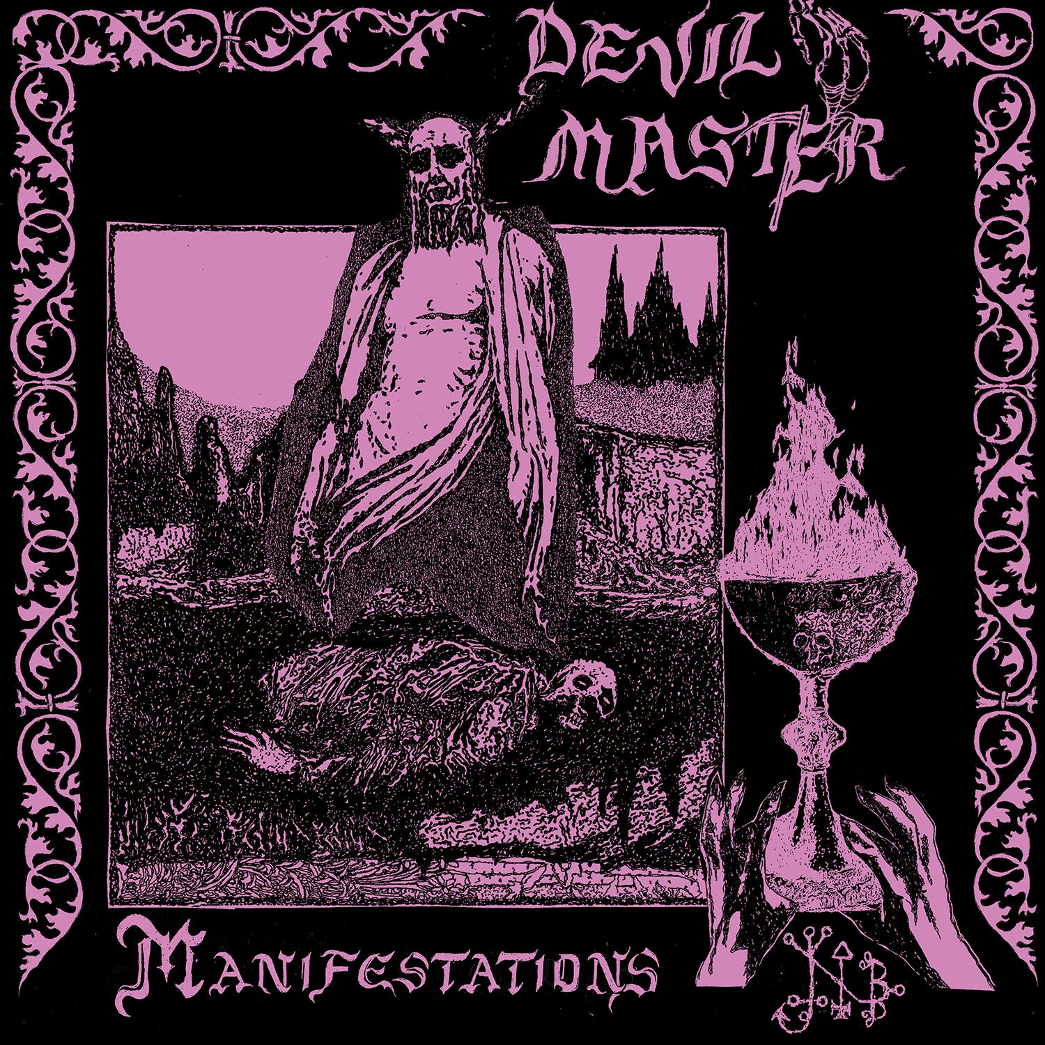 DEVIL MASTER - MANIFESTATIONS Vinyl LP