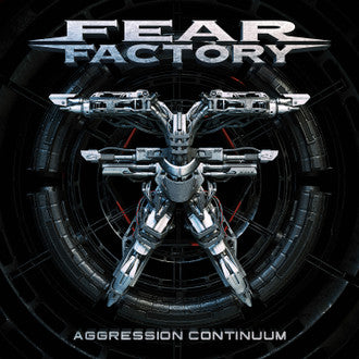 FEAR FACTORY - AGGRESSION CONTIMUUN (Grey + Blue Vinyl) LP