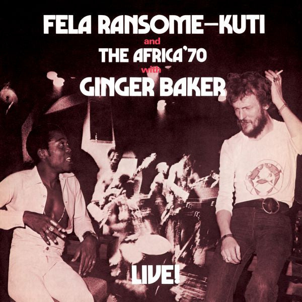 FELA KUTI - FELA LIVE WITH GINGER BAKER Vinyl 2xLP