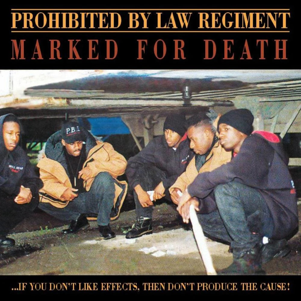 PROHIBITED BY LAW REGIMENT - MARKED FOR DEATH Vinyl 2xLP