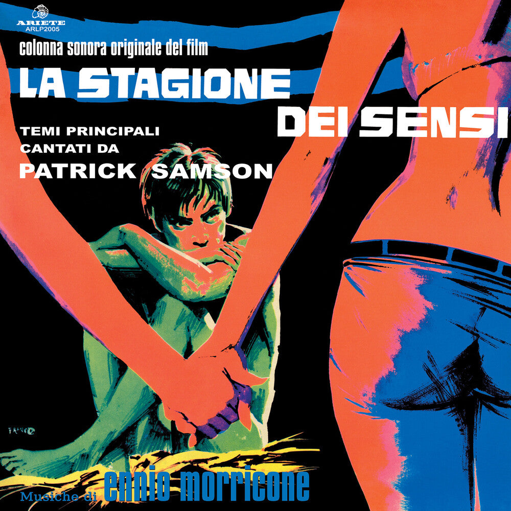 ENNIO MORRICONE - LA STAGIONE DEI SENSI ORIGINAL SOUNDTRACK Clear Vinyl LP