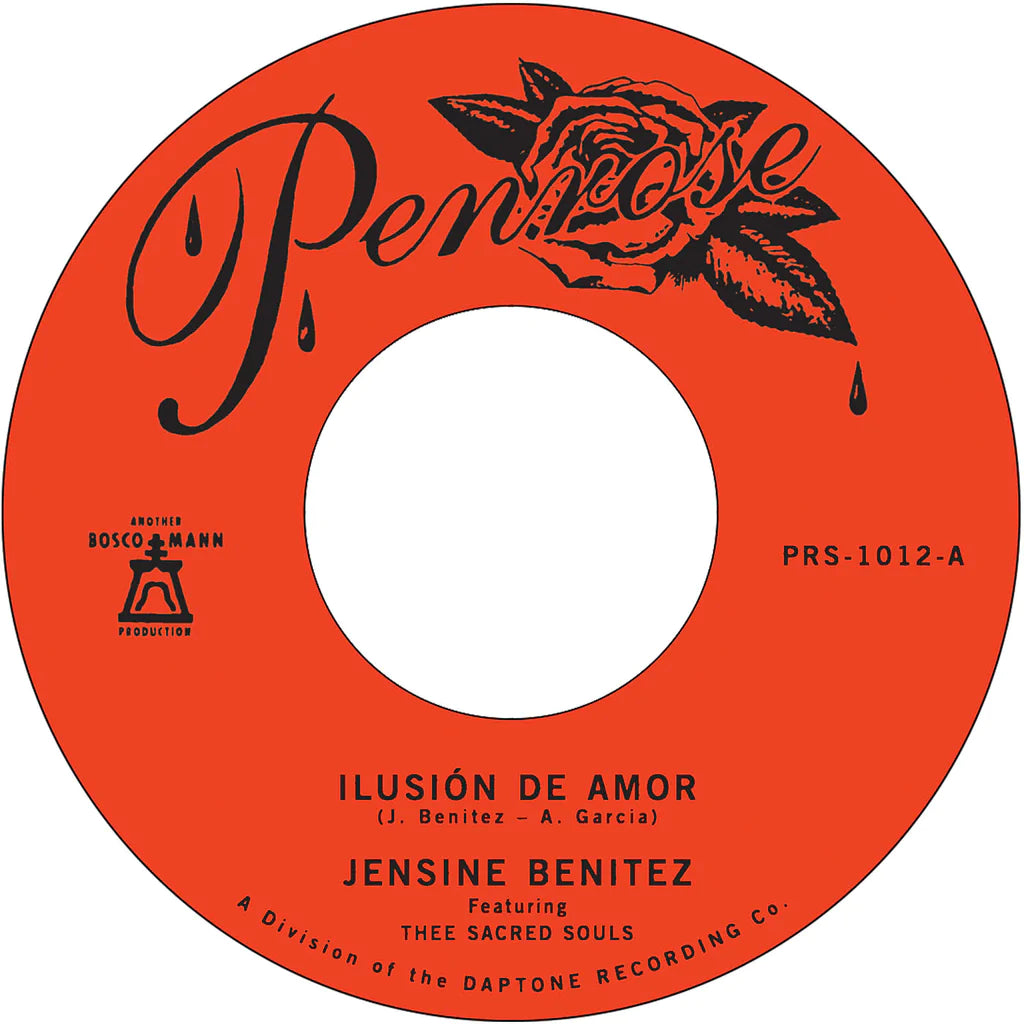 JENSINE BENITEZ - ILUSIÓN DE AMOR b/w THE SPARKLE IN YOUR EYES Vinyl 7"