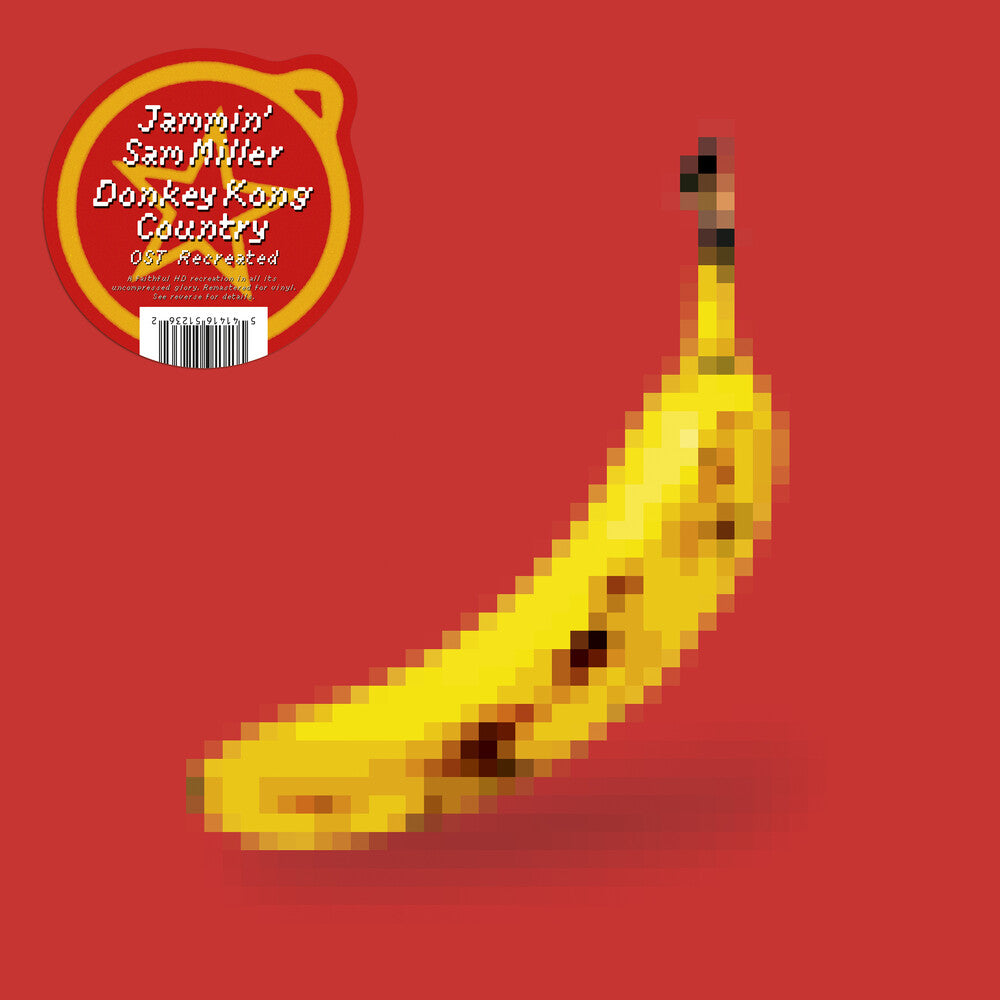 JAMMIN’ SAM MILLER - DONKEY KONG COUNTRY OST RECREATED Vinyl 2xLP