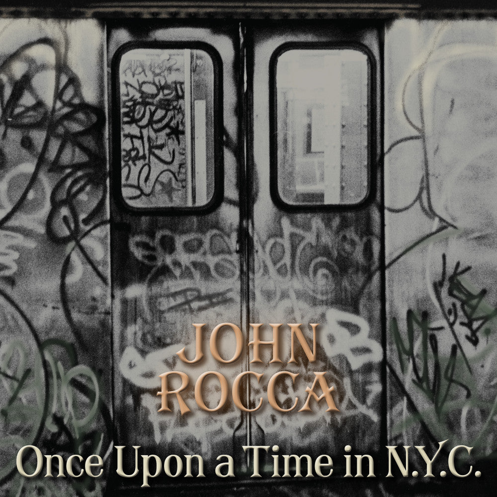 JOHN ROCCA - ONCE UPON A TIME IN N.Y.C. Splattered Orange Vinyl LP