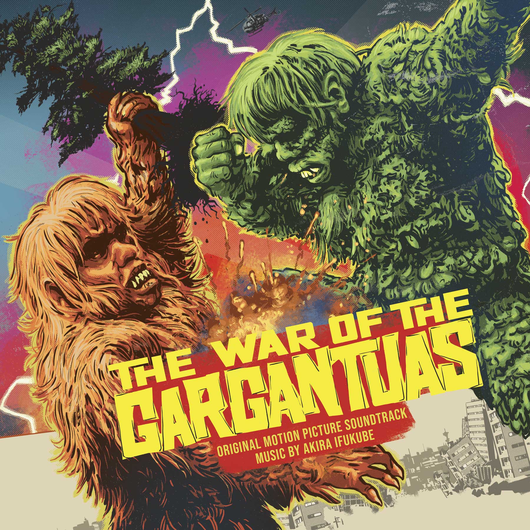 AKIRA IFUKUBE - THE WAR OF THE GARGANTUAS OST Vinyl 2xLP