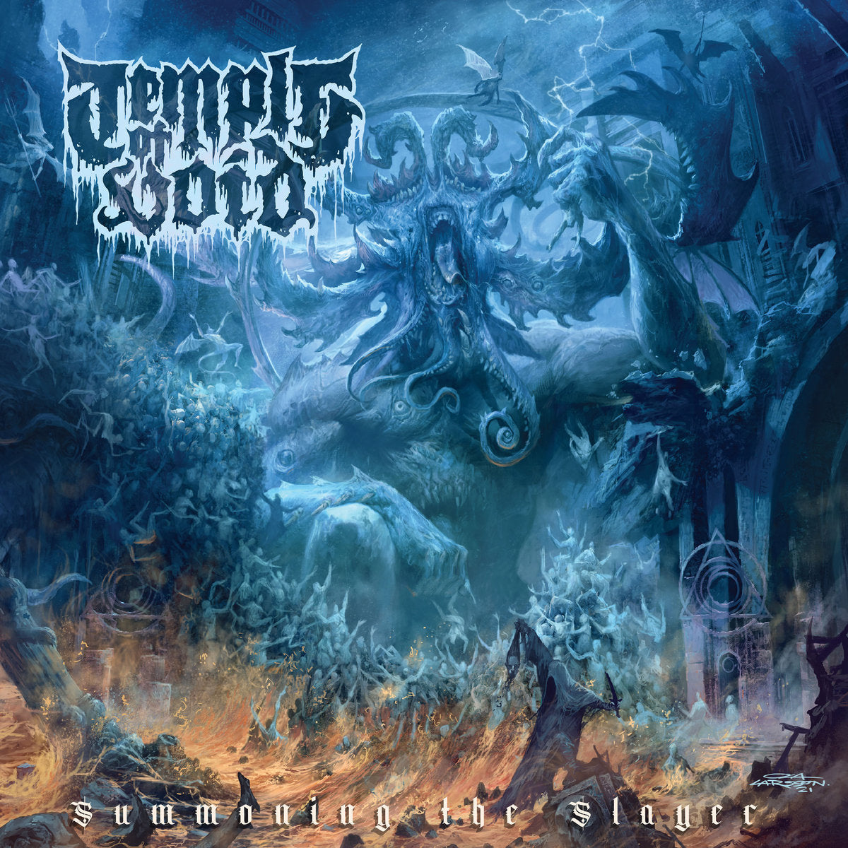 TEMPLE OF VOID - SUMMONING THE SLAYER Cassette Tape