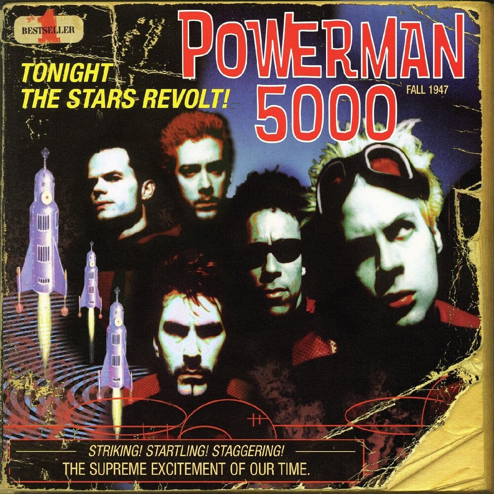POWERMAN 5000 - TONIGHT THE STARS REVOLT! Vinyl LP