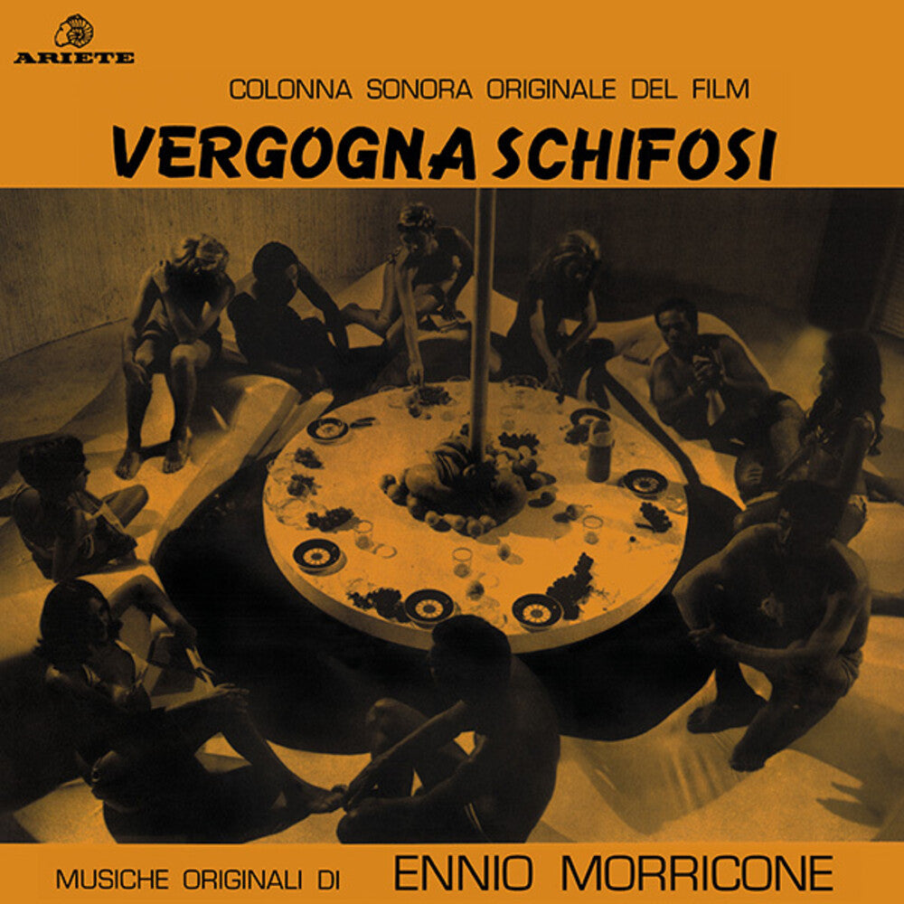ENNIO MORRICONE - VERGOGNA SCHIFOSI ORIGINAL SOUNDTRACK Clear Vinyl LP