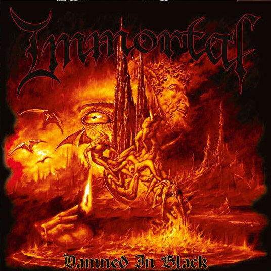 IMMORTAL - DAMNED IN BLACK Vinyl LP