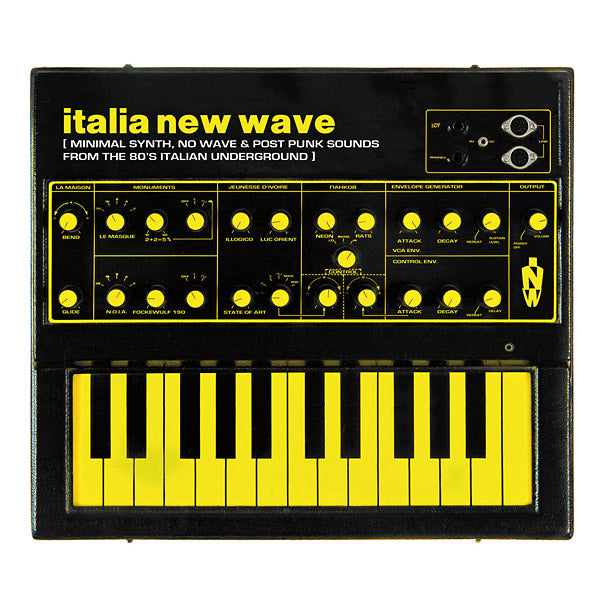 V/A - ITALIA NEW WAVE: MINIMAL SYNTH, NO WAVE & POST PUNK SOUNDS FROM THE 80S ITALIAN UNDERGROUND Vinyl LP