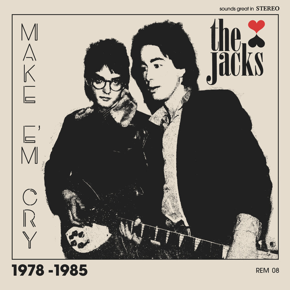 THE JACKS - MAKE ME CRY 1978-1985 Vinyl LP