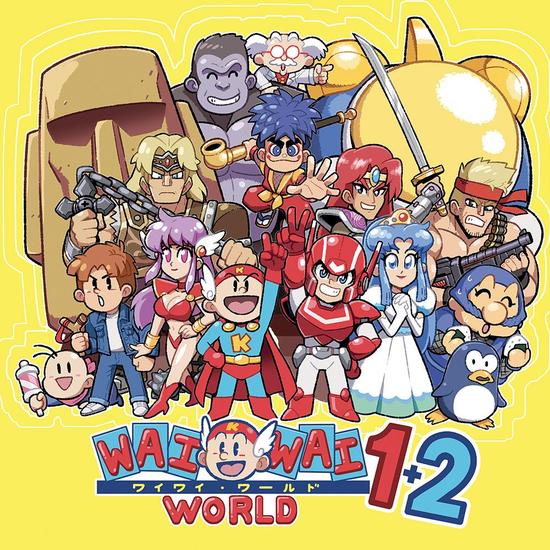 OST: KONAMI WAI WAI WORLD 1+2 Vinyl 2xLP