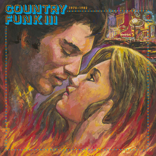 V/A COUNTRY FUNK - VOL. 3 1975-1982 (Red & Blue Swirl Vinyl) LP