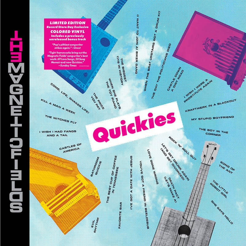 MAGNETIC FIELDS - QUICKIES Vinyl LP