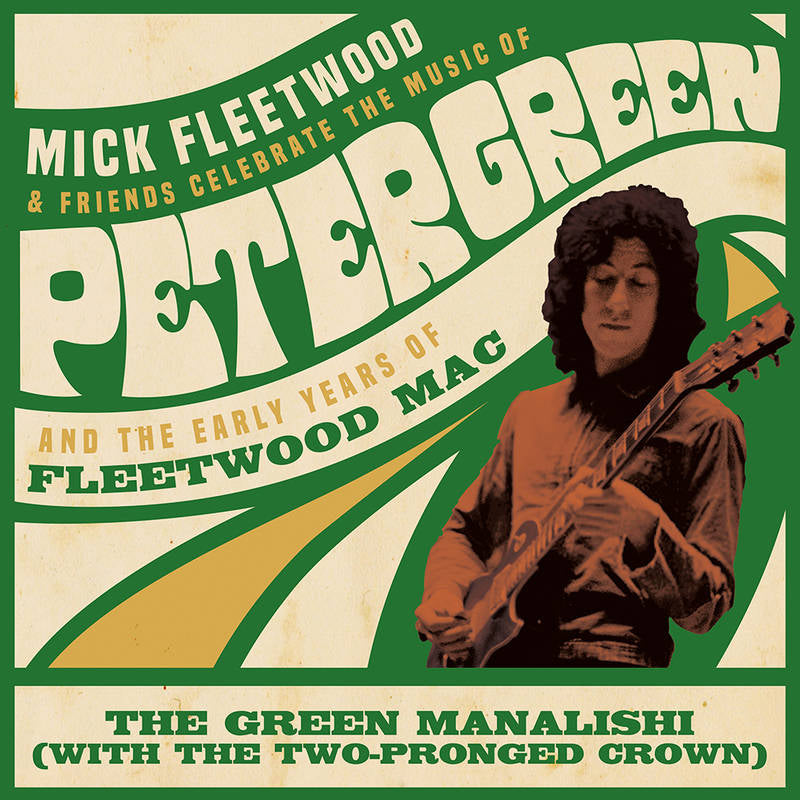 MICK FLEETWOOD & FRIENDS - THE GREEN MANALISHI Green Vinyl 12"