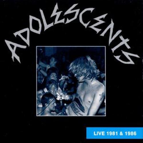 ADOLESCENTS - LIVE 1981 & 1986 Vinyl LP