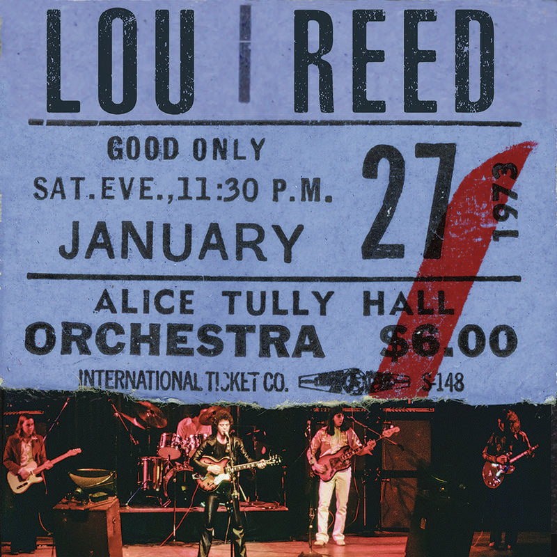 LOU REED - LIVE AT ALICE TULLY HALL Vinyl 2xLP