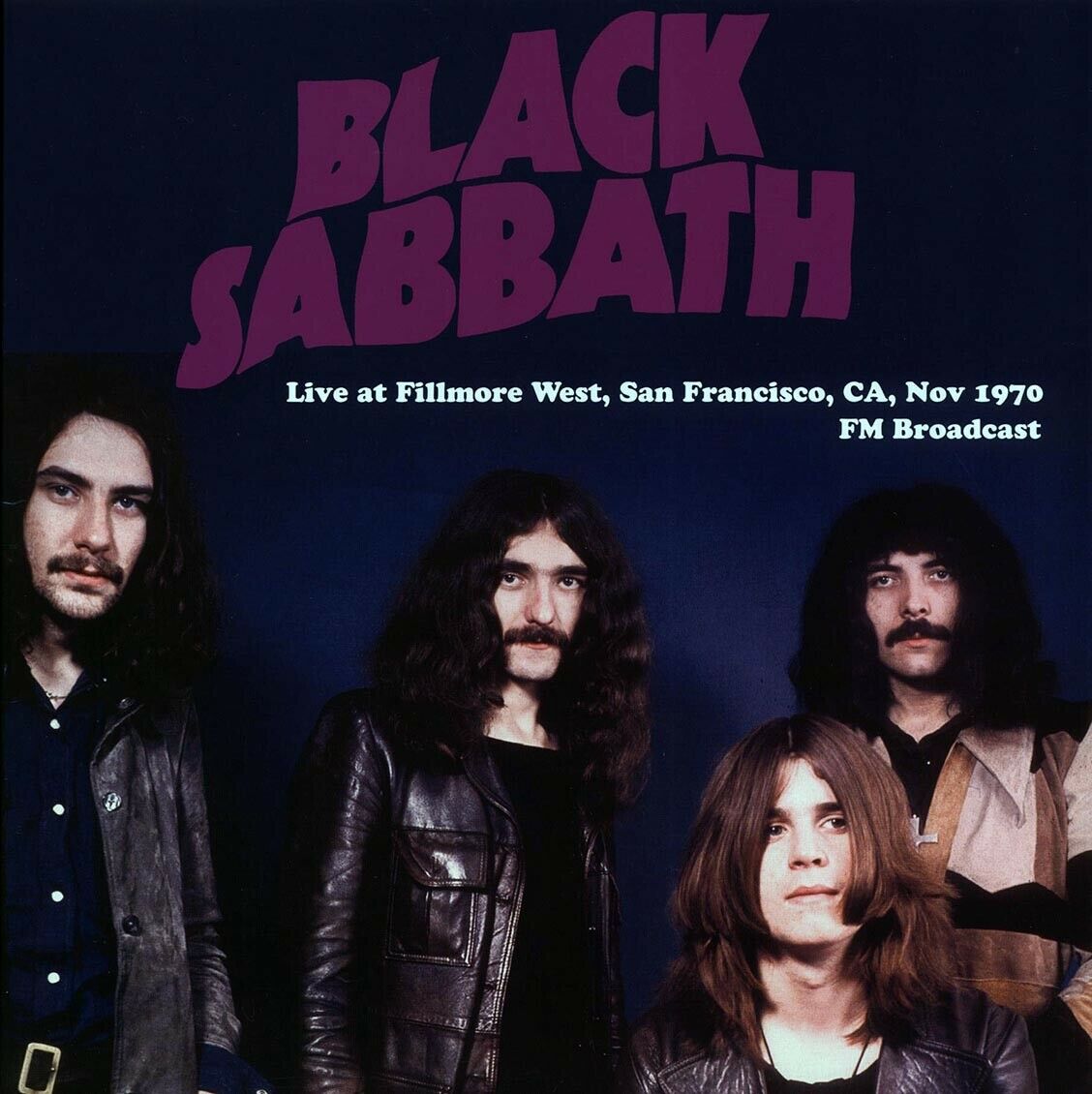 BLACK SABBATH - LIVE AT FILLMORE WEST, SAN FRANCISCO 1970 Vinyl LP