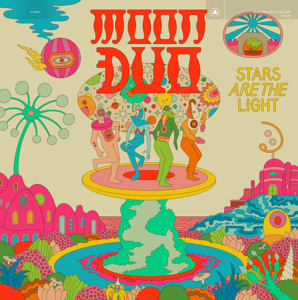 MOON DUO - STARS ARE THE LIGHT (Neon Pink) Vinyl LP