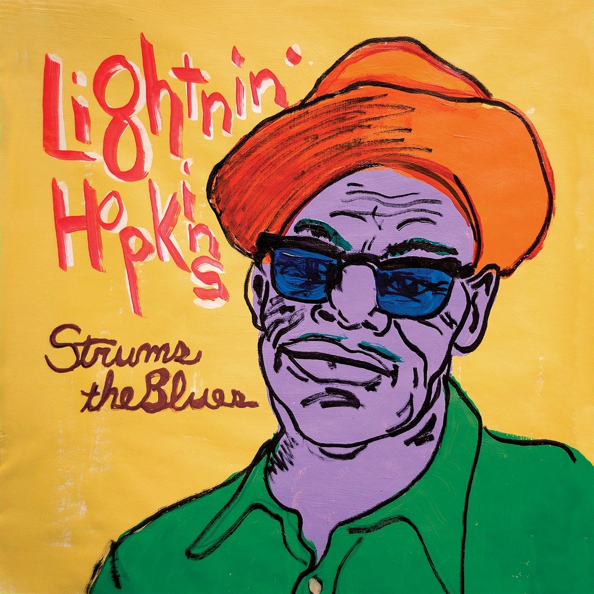 LIGHTNIN HOPKINS - STRUMS THE BLUES Vinyl LP
