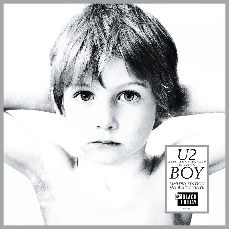 U2 - BOY 40th Anniversary White Vinyl LP