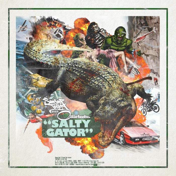 SWAMP THING & OLLIE TEEBA - SALTY GATOR Vinyl LP