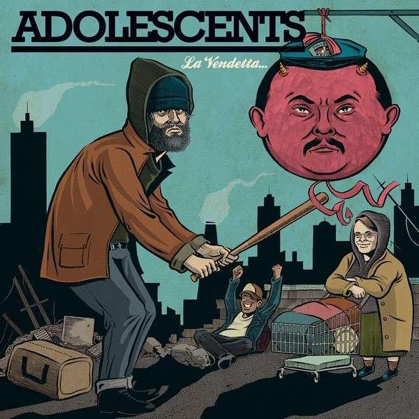 ADOLESCENTS - LA VENDETTA Vinyl LP